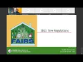 Trees Regulations Presentation at 2022 Seattle Home Fair