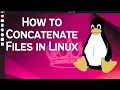 How to Concatenate Files in Linux