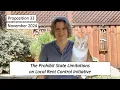 Prop 33 - the Prohibit State Limitations on Local Rent Control Initiative