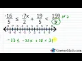 Solving a Three-Part Inequality