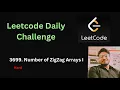 Number of ZigZag Arrays I Leetcode - 3699