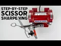 How To Sharpen Bevel Edged Scissors Step-by-step instructions for Twice as Sharp Sharpener