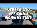 Download Lagu VESPA GTV OFFICINA 8 TOP SPEED HIGHWAY TEST! WOW, FAST?