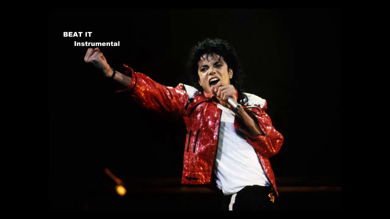 Michael Jackson - Beat It (instrumental) HQ