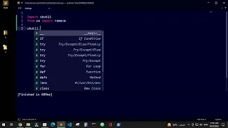 how to copy and move and rename and remove files in python