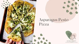 Asparagus Pesto Pizza Recipe Daisybeet