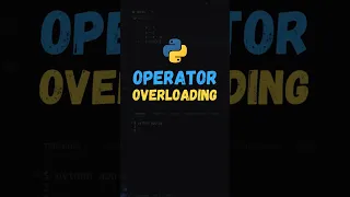 Operator Overloading in Python