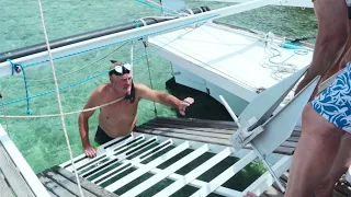 AGROUND! OUR FUN turns SOUR – Ep 110 Sailing Luckyfish
