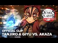 Demon Slayer Kimetsu no Yaiba Infinity Castle I Tanjiro Giyu vs Akaza