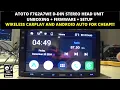 Atoto F7G2A7WE Unbox Firmware Update Setup