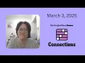 NYT Connections No 631 March 3 2025