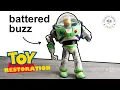 BUZZ LIGHTYEAR - Full RESTORATION of this Toy Story Action Figure