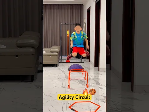 Agility Circuit to improve Speed and Explosiveness 🔥 Quick like ninjas #shorts #speedandagility