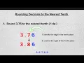 Rounding Decimals A simple Guide