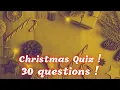Download Lagu Christmas Quiz ! (English version)