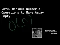 Leet Code 2870 Minimum Number of Operations to Make Array Empty Daily LeetCode Jan 4