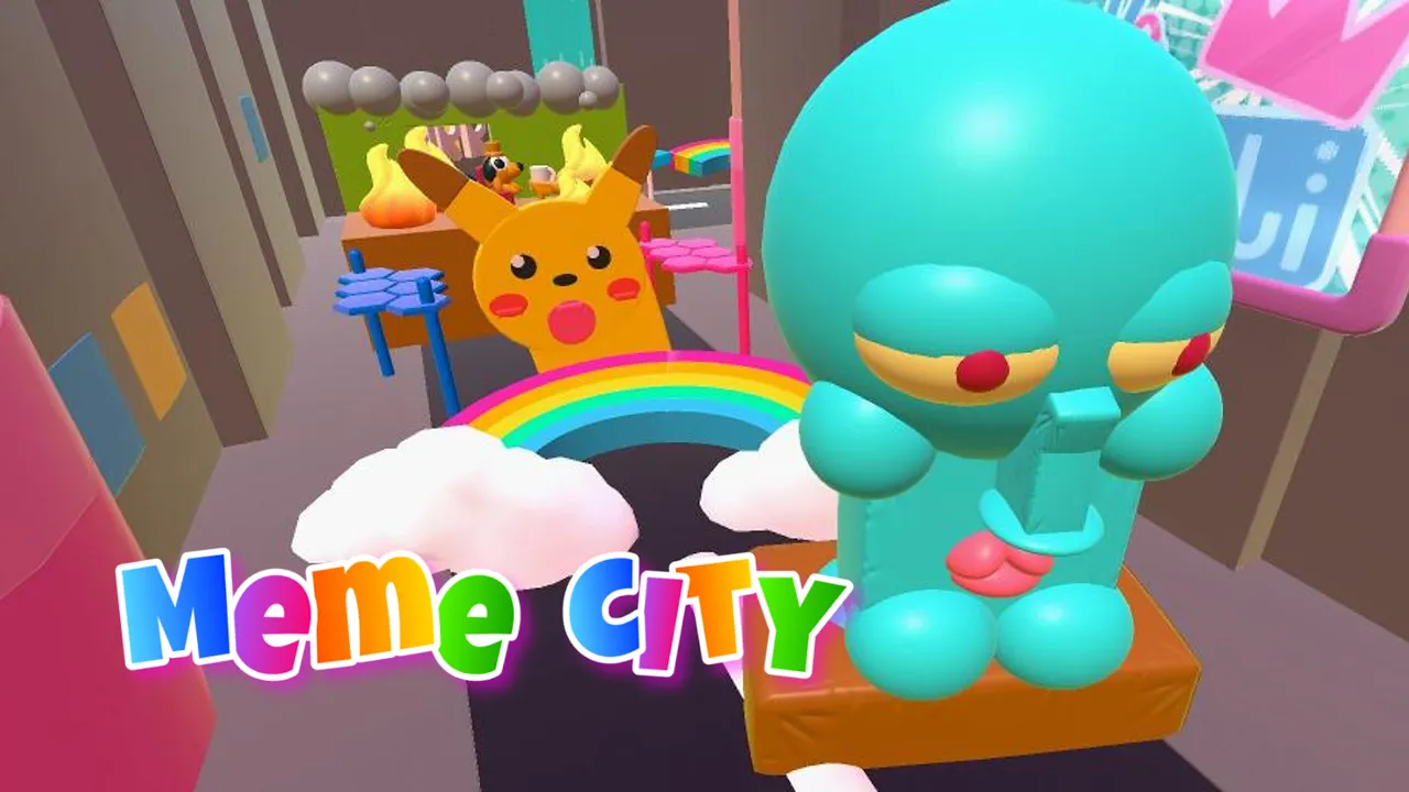 Fall Guys - Meme City! - by GingerbreadCatYT