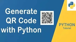How to make QRCODE with PYTHON macbook In just 3 easy steps
