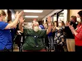 Mike Walks Out to a Clap Out After Eight Months in the Hospital Mosaic Life Care