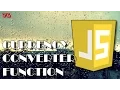 JAVASCRIPT Currency converter function