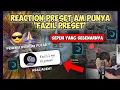 Lagu REACTION PRESET ALIGHT MOTION PUNYA FAZIL PRESET (KANG PRESET TERKECE😎)