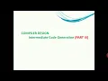 Intermediate Code Generation-PART III - Static Single Assignment SSA