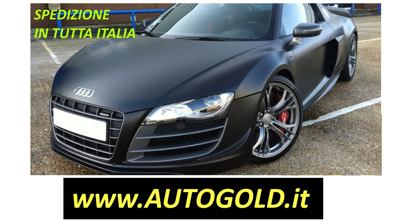 VERNICI WRAPPING: nero opaco, nero semilucido, carbonio - Autogold.it