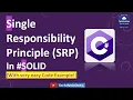 Single Responsibility Principle SRP C with very easy code example SOLID Design Principles
