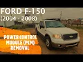 Ford F-150 - POWER CONTROL MODULE PCM ECU ECM REMOVAL REPLACEMENT 2004