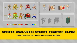 sprite analysis street fighter alpha a study of character stylization