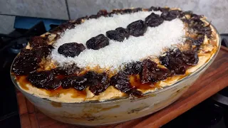 PAVÊ OLHO DE SOGRA, MELHOR SOBREMESA DE DOCE LEITE, AMEIXA E COCO | DICAS DA VALL