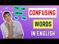 English Vocabulary Confusing words in English