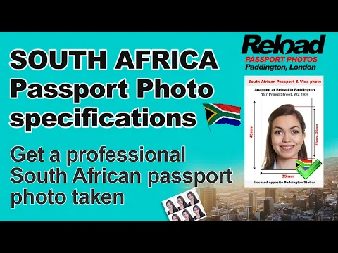 Download MP3 Get you South African Passport Photo or Visa Photo snapped instantly in Paddington, London