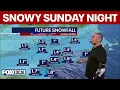 Sunday weather in NYC Snow comes back Sunday before active weather week
