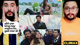 dilwale movie climax scene reaction raj as kaali final fight scene tjreactionscrew9393