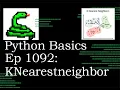 Python Basics Tutorial KNeighbors Classifier Machine Learning Journey
