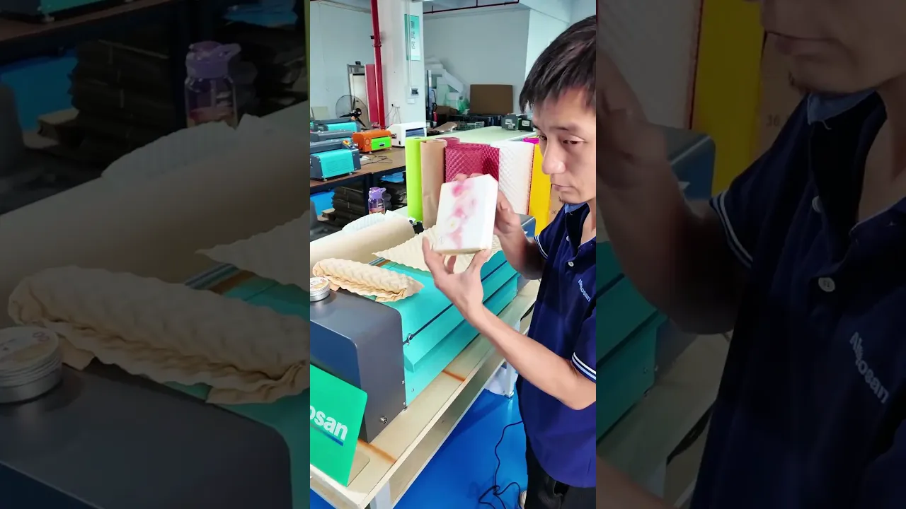 Kraft Paper Bubble Machine, durable cushion paper safeguarding products on cross‑border routes.