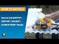How To Cut SUNTUF other Corrugated Roofing Panels
