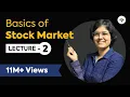 Basics of Stock Market For Beginners Lecture 2 By CA Rachana Phadke Ranade