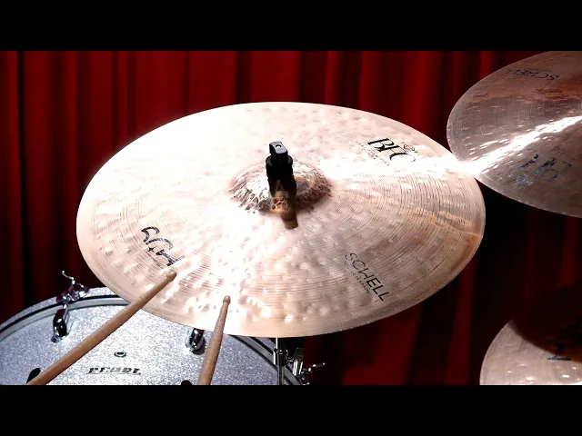 Crash Ride BFC Brazilian Finest Cymbals Schell Thin 22