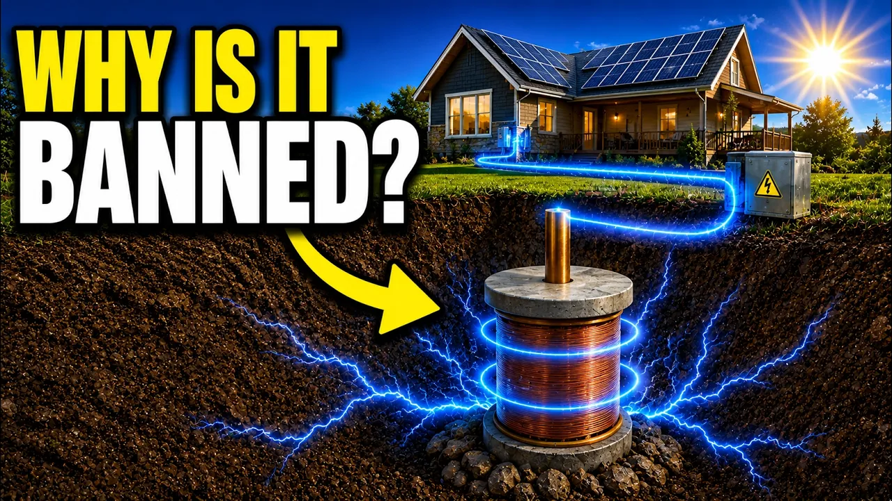 This $8 EARTH BATTERY Pulls FREE Power Straight from Dirt (No Wiring NEEDED!!): video thumbnail