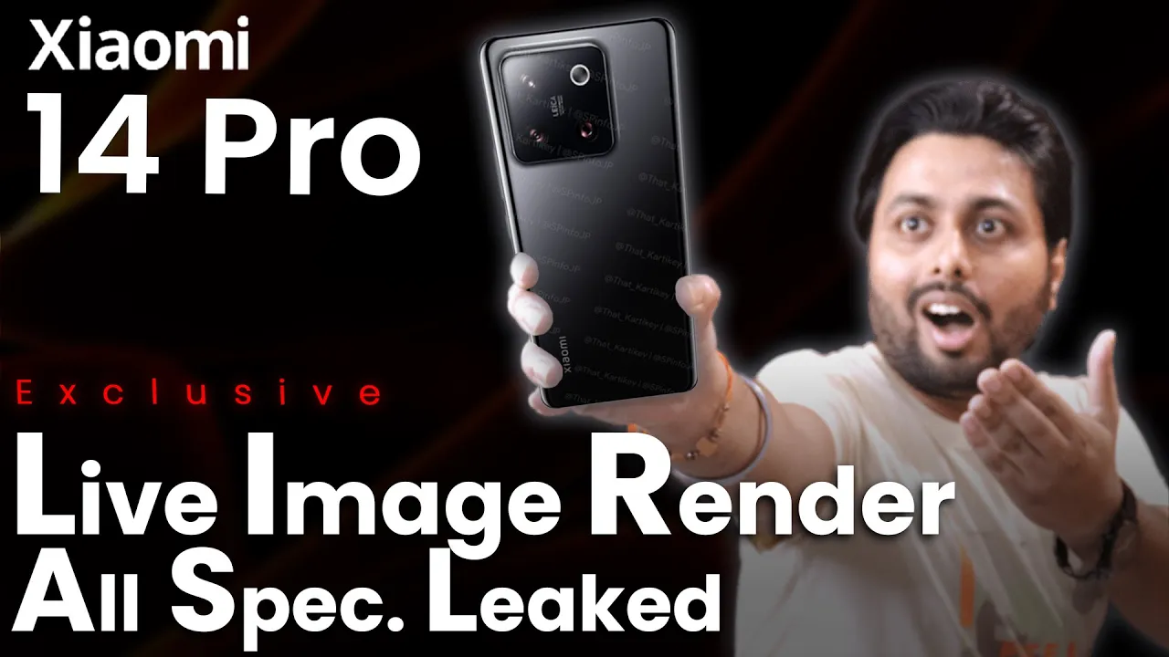Xiaomi 14 Pro - Exclusive Live Image Render & All Specs. Leaked | Xiaomi 14 Pro India Price  ????????