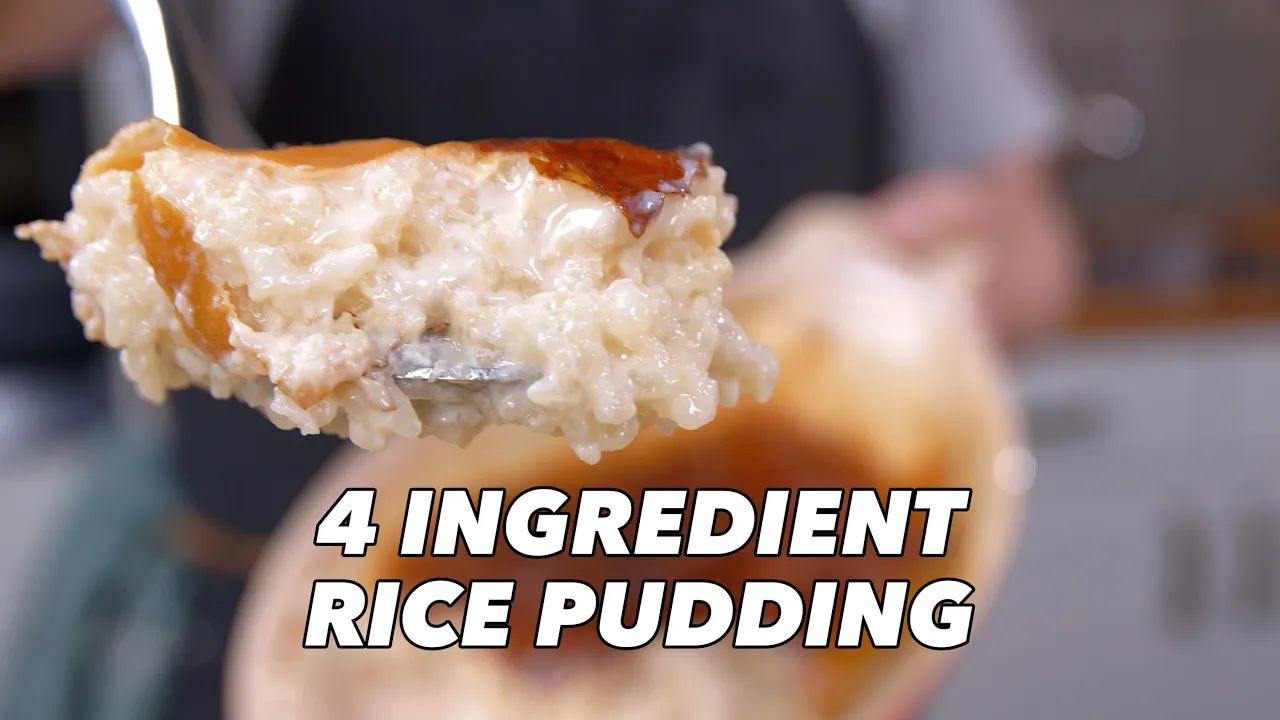 Simple 4 Ingredient One Pan Rice Pudding Recipe - Glen And Friends Cooking