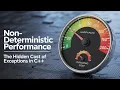 The Cost of Zero-Cost Analyzing Exception Performance Ep 25 CPP
