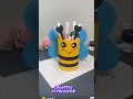 Cute Honey Bee Pencil Holder Back to School Craft Idea best out of waste DIY
