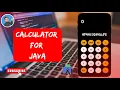How to make a Calculator App for Using Java - Full Project Tutorial