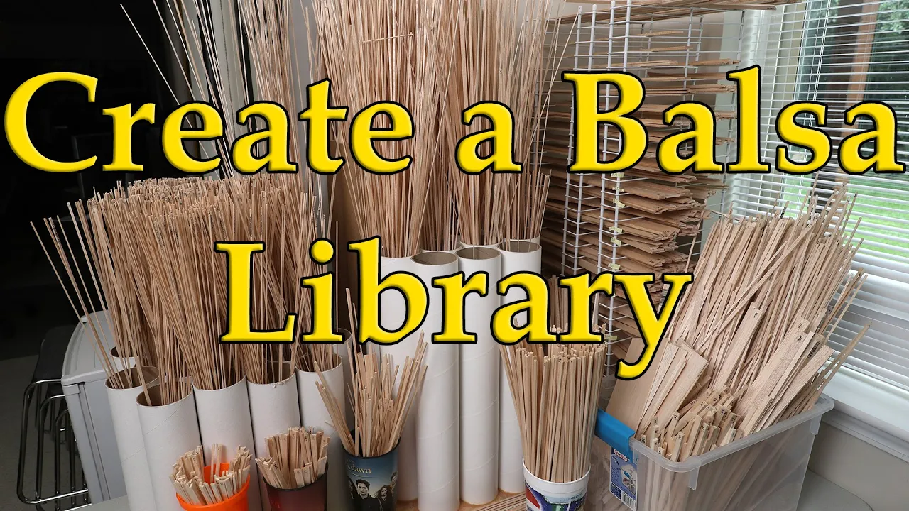 Creating a Balsa Library and the Impact of Material Density