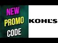 Kohls Promos Kohls Promo Codes 2023 Kohls Coupon Codes 2023