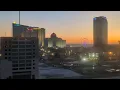 Sunrise over Atlantic City NJ time lapse