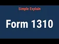 Form 1310 Purpose for Taxes Who Files and How to File